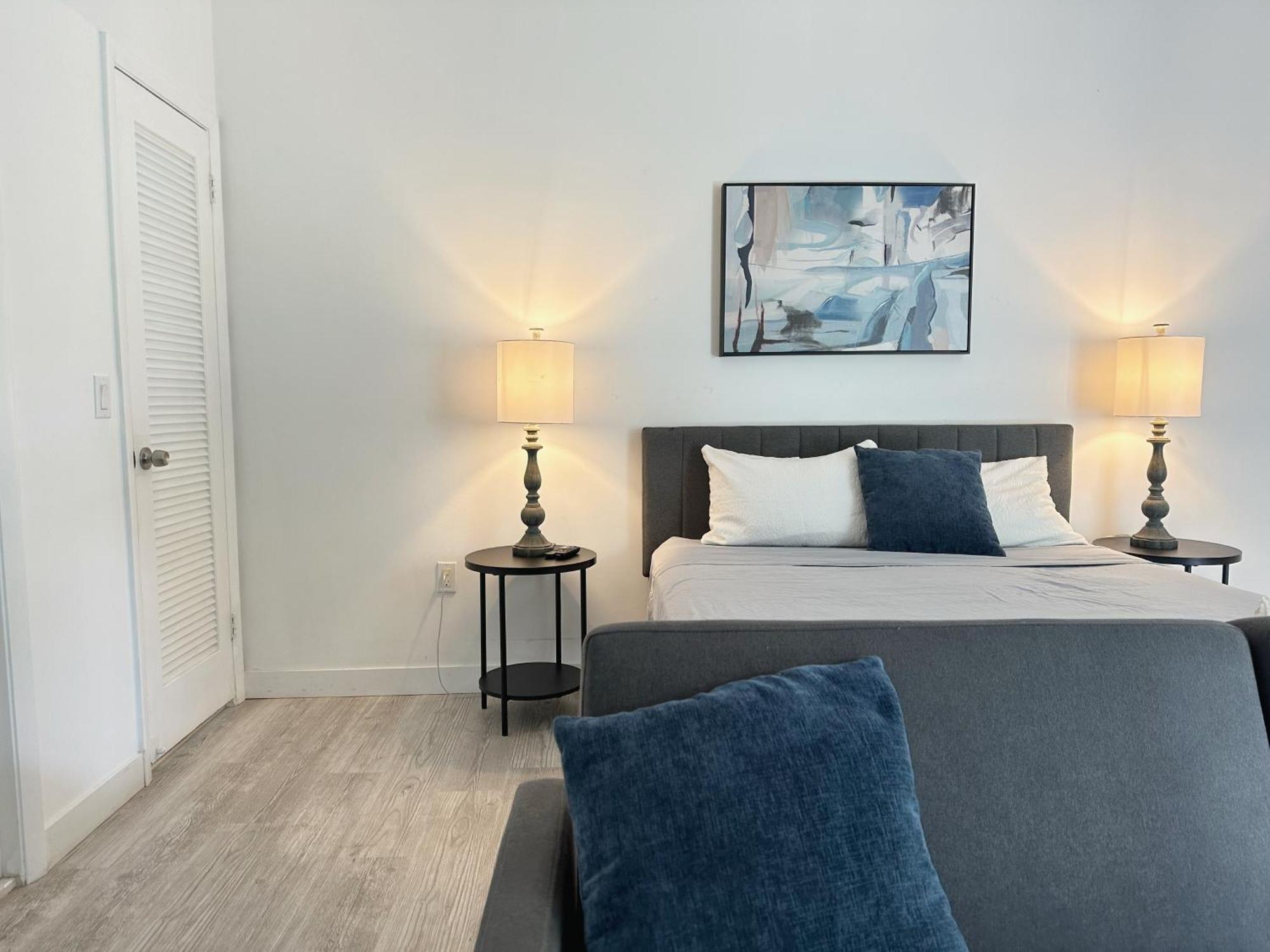 Studio Las Olas Beach - Fort Lauderdale - 5 Minutes Walk To Beach Apartment Bagian luar foto