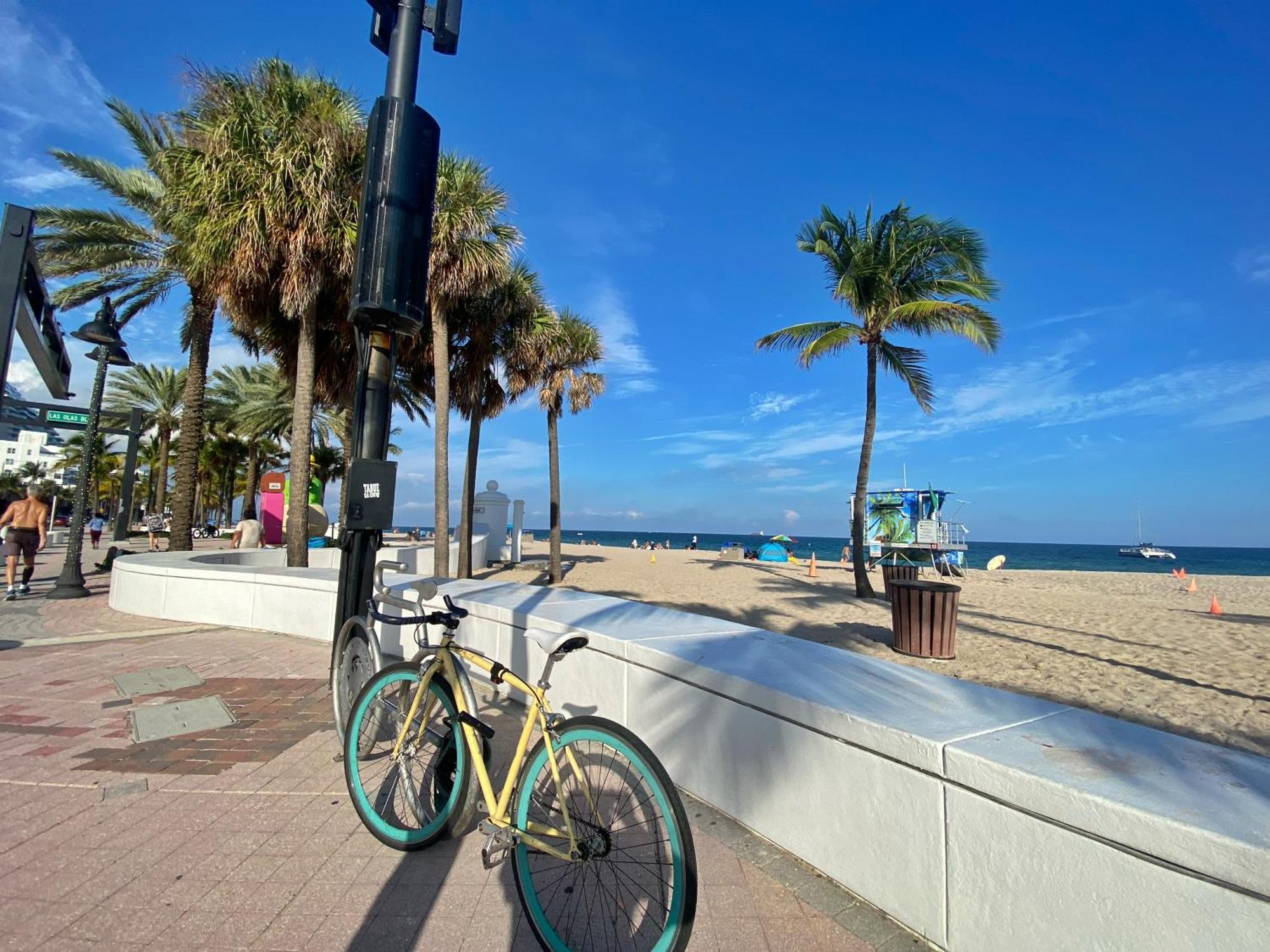 Studio Las Olas Beach - Fort Lauderdale - 5 Minutes Walk To Beach Apartment Bagian luar foto
