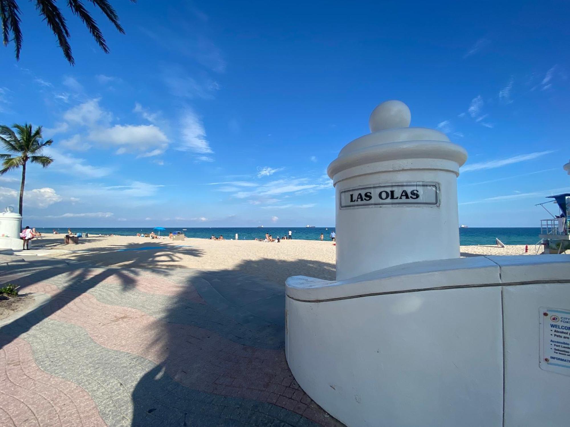 Studio Las Olas Beach - Fort Lauderdale - 5 Minutes Walk To Beach Apartment Bagian luar foto