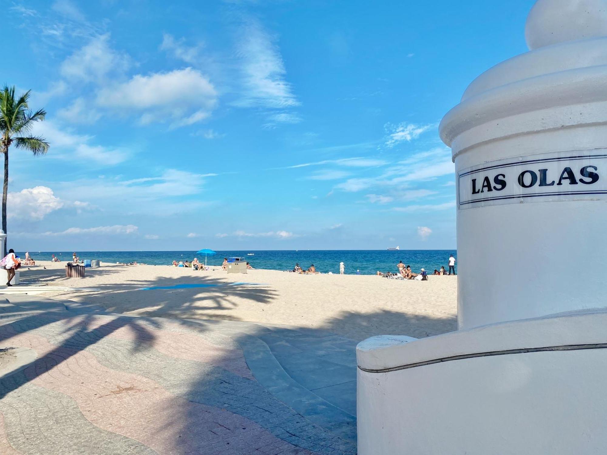 Studio Las Olas Beach - Fort Lauderdale - 5 Minutes Walk To Beach Apartment Bagian luar foto